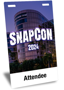 SnapCon 2024 Badge Attendee 3D